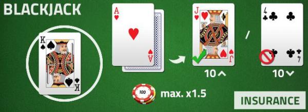 ブラックジャック インシュランス