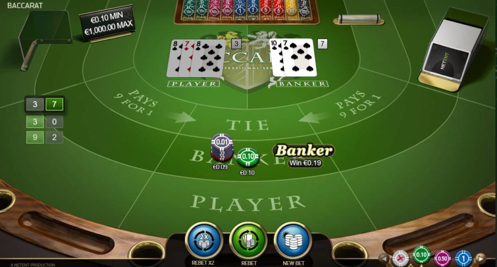 バカラの勝ち方