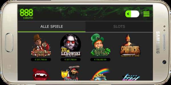 Online casino smartphone