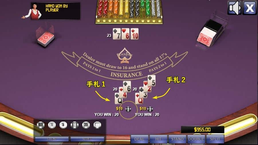 ブラックジャック カジノ