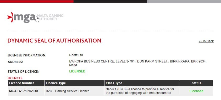 カジーノ ライセンス