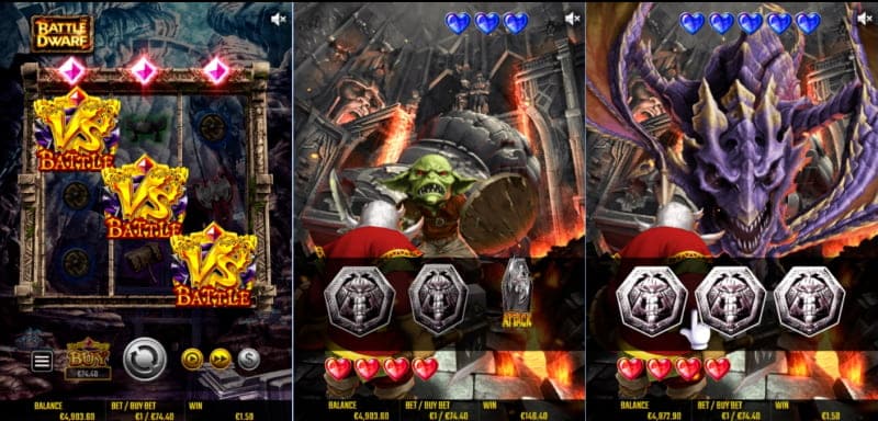 バトルドワーフ バトル 。