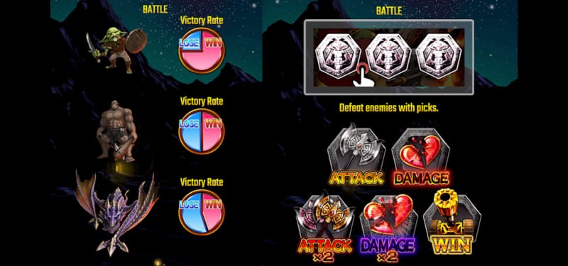 バトルドワーフ Treasure Rush 。