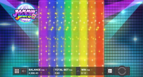 Jammin Jarsスロット レインボーフィーチャー