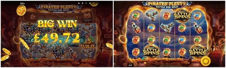 パイレーツプレンティバトル ボーナス