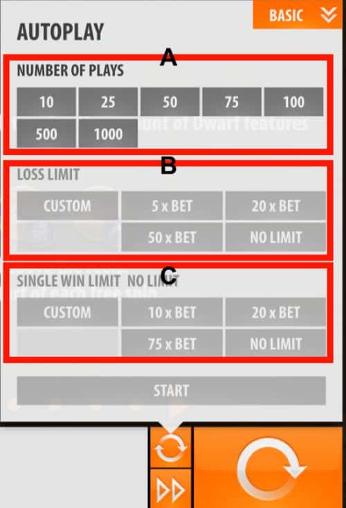 Dwarfs Gone Wildスロット オートプレイ