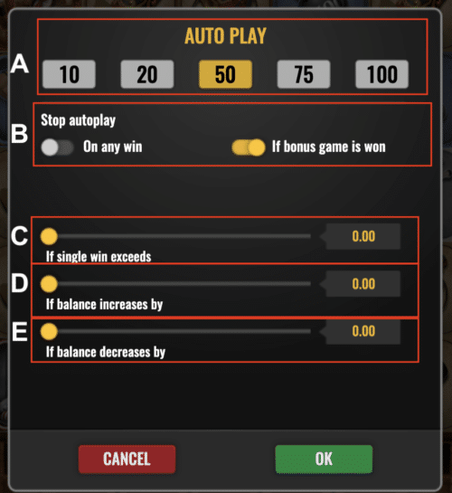 Golden Ticketスロット オートプレイ