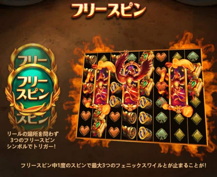 フォニックスファイヤーパワーリールス フリースピン