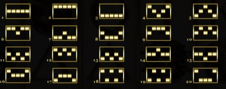 ディバイン フォーチュン ペイライン