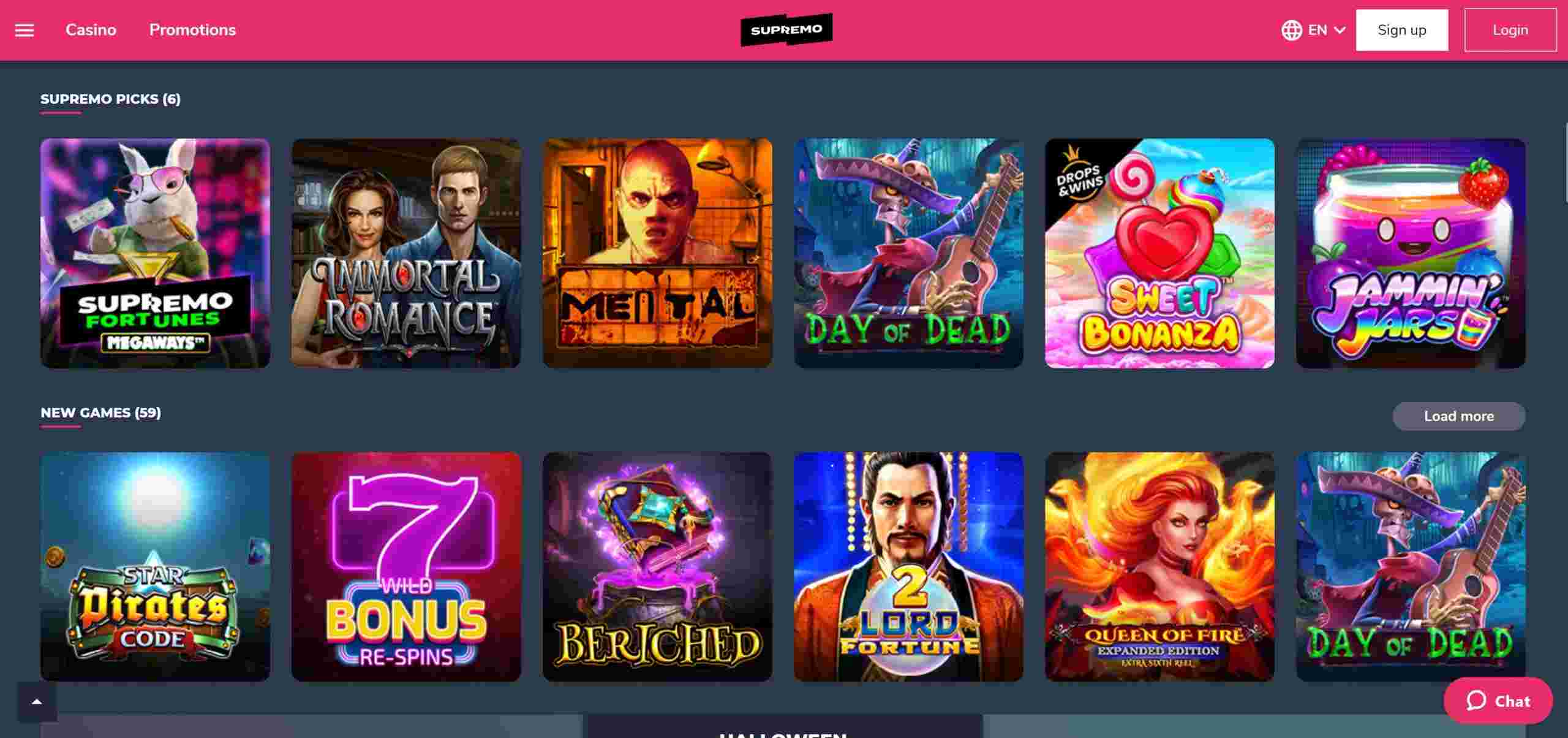 スプリーモ カジノ ライブカジノ