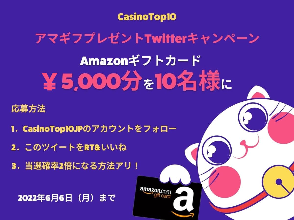 終了:アマギフプレゼントTwitterキャンペーン