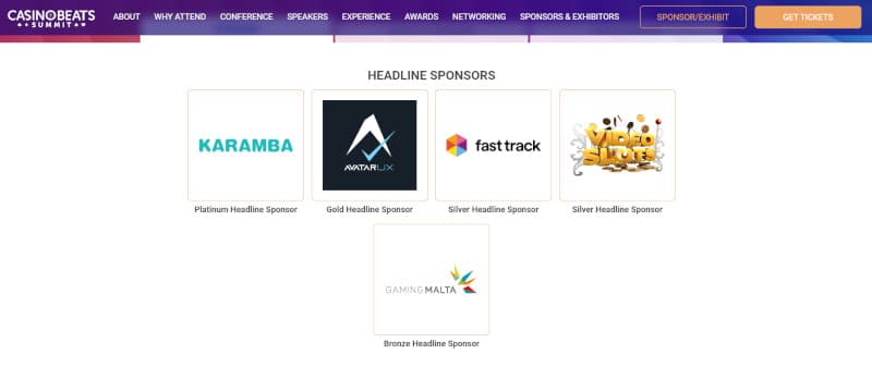 カジノビーツサミット スポンサー
