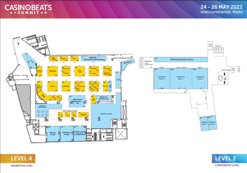 カジノビーツサミット マップ