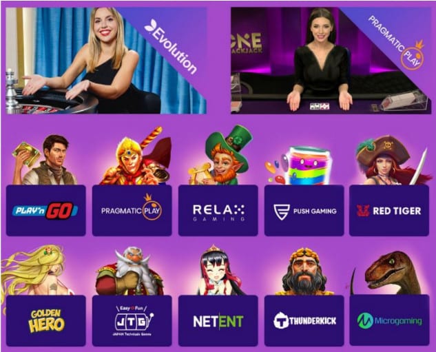 CasinoDays カジノ ゲームプロバイダー 