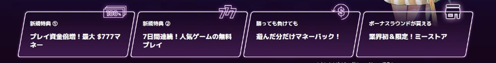 カジノミー 特徴