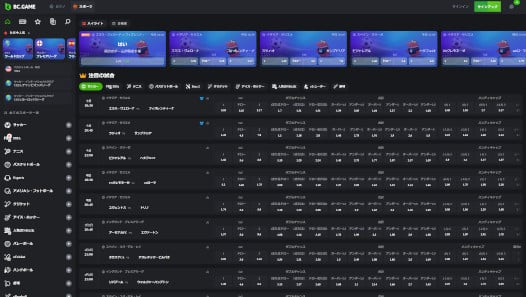 ビーシーゲーム ベット 。