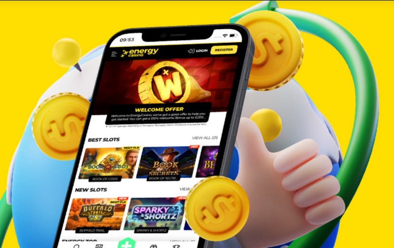 Energy Casino カジノ モバイル 。