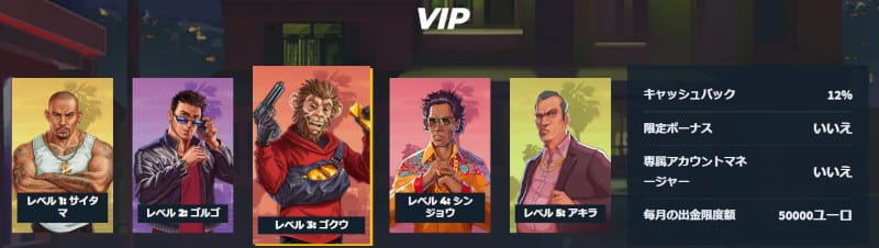 スナッチ カジノ VIPプログラム 。