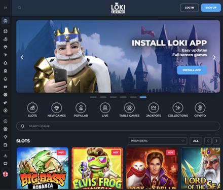 ロキカジノ ホーム